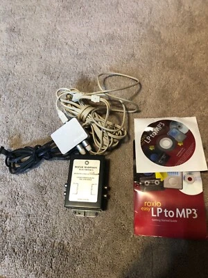 Roxio Easy LP to MP3  with Bozak Madisson CLK-PH2 Phono Preamp Amplifier - Image 1 of 3