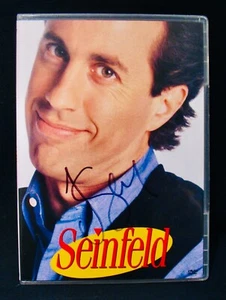 SEINFELD~Jerry Seinfeld Temporada 1 DVD~Comediante~Larry David firmado - Imagen 1 de 3