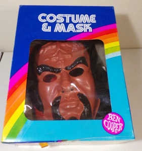 DISFRAZ Y MÁSCARA WORF VINTAGE BEN COOPER STAR TREK LT Talla 6-8 NUEVO - Imagen 1 de 16