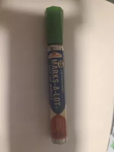 Vintage Metall Carter’s Marks A Lot grün Filzspitze Marker Made in USA 1966 b10 - Bild 1 von 5
