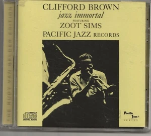 CLIFFORD BROWN ~ JAZZ IMMORTAL FEAT. ZOOT SIMS (RVG ED) 1954/2001 PACIFIC JAZZ CD - Bild 1 von 2