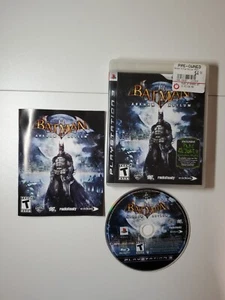 BATMAN ARKHAM ASYLUM - SONY PLAYSTATION 3 PS3 - CIB COMPLETE W MANUAL - TESTED - Picture 1 of 8