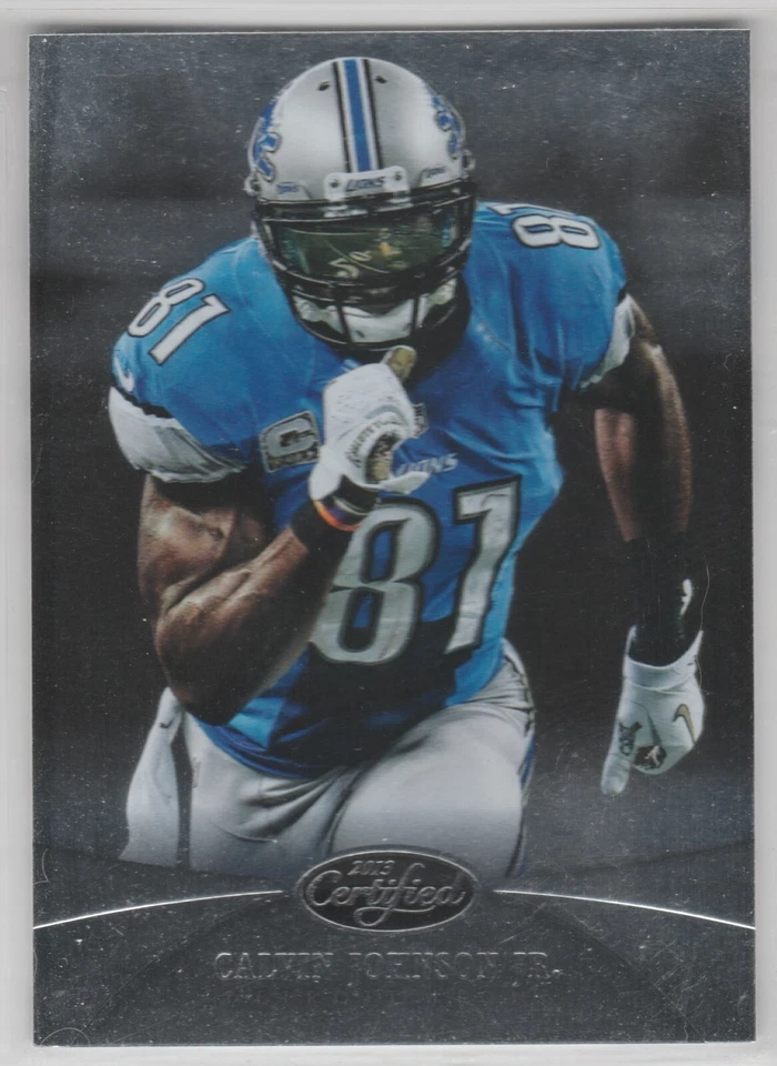 2013 Certified #80 Calvin Johnson Detroit Lions Georgia Tech HOF - Image 1 of 1