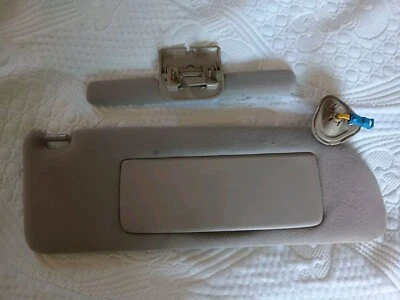 1992-2000 Lexus SC300 SC400 Genuine OEM Right Passenger Side Dark Gray Sun Visor - Image 1 of 4