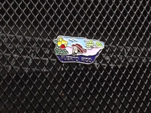 "PUERTO RICO" NUEVO Solapa Pin Esmalte GARANTIZADO DE POR VIDA - Imagen 1 de 3