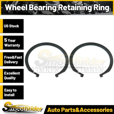 Anillo de retención de cojinete de rueda delantera Timken 2 piezas para Hyundai Accent 2000-2016 2017 Foto 1 de 2