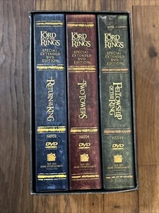 Der Herr der Ringe Trilogie Special Extended Edition 12 DVD Set Discs wie neu - Bild 1 von 15