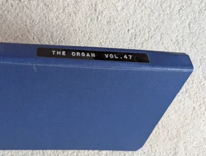 The Organ Quartely Review for Makers etc Volume XLVII 47 1967-1968 Harback - Picture 1 of 5
