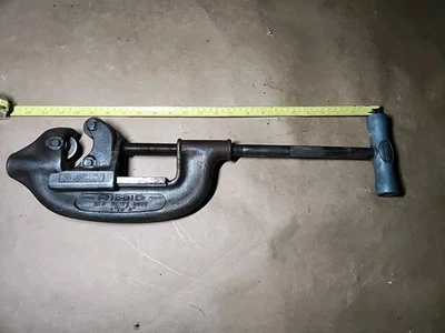 Ridgid No. 3-S Pipe Cutter  1" to 3" Capacity Heavy Duty Very Nice! FREE SHIP! - Image 1 of 4