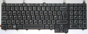 DE168 Replacement key cap for keyboard Dell Alienware M17x M18x - Picture 1 of 2