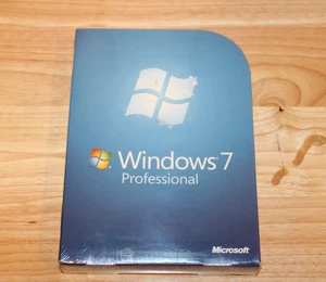 MICROSOFT Windows 7 Professional,SKU FQC-00129, SEALED Retail Box,32-bit,64-bit - Picture 1 of 8