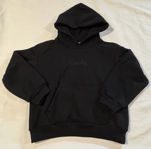 Comfrt Kids Signature Hoodie Color Onyx Black Size Medium - Picture 1 of 7