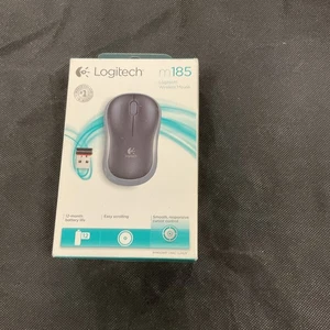 Logitech M185 Kabellose Maus BRANDNEU VERSIEGELT KOSTENLOSER VERSAND - Bild 1 von 5