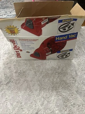 Vintage Royal Dirt Devil Hand Held Vacuum Cleaner Model DD122T With Original Box - Image 1 of 4