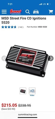 MSD Street Fire CD Ignitions 5520 - Image 1 of 4