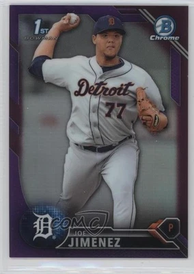 2016 Bowman Chrome Prospects Purple Refractor /250 Joe Jimenez #BCP225 - Image 1 of 2