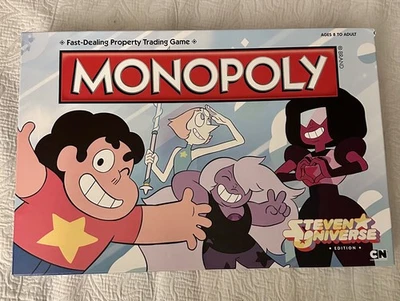 Monopoly STEVEN UNIVERSE Edition Cartoon Network Board Game COMPLETE - Image 1 of 4