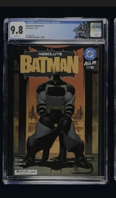 Absolute Batman #1 CGC 9.8 Cover A 1st Print Special Batman Label Ships January  - Image 1 of 3