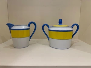 Wahl FIELD HAVILAND LIMOGES "CLAUDE MONET GIVERNY" Zuckertopf oder Milchkännchen - Bild 1 von 9