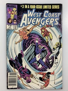 WEST COAST AVENGERS #3 of 4 Limited Series HIGH-GRADE 1984 MARVEL COMICS - Picture 1 of 12