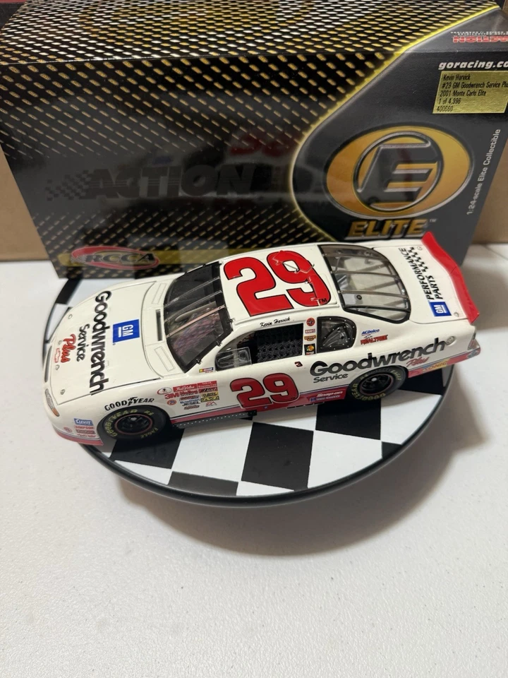 Kevin Harvick ELITE #29 GM GOODWRENCH NOVATO AÑO 2001 1/24 Nascar Diecast Foto 1 de 4
