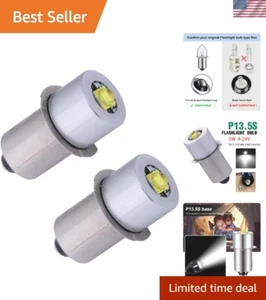 Long-Lasting 30,000 Hour Maglight LED Bulb Replacement - 2 Pack, Modern Design - Picture 1 of 9