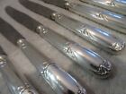 12 couteaux de table métal argenté Ravinet modèle Louis XV 85 dinner knives