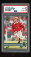 1998 Merlin's Premier Gold David Beckham PSA 10 #109