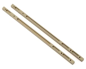 Kyosho Optima Machined Aluminum Main Chassis Rail Set (2) [KYOOTW111B] - Picture 1 of 2