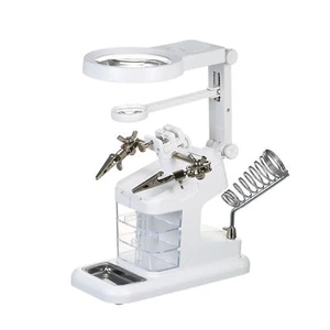 Desktop Magnifier USB Port Soldering Stand Repair Tool With Multiple Lens J5H4 - Picture 1 of 11