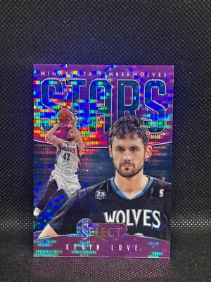 2013-14 Panini Select - Stars Kevin Love #4 Purple Prizm /99 - Image 1 of 2