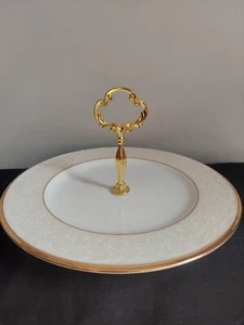 Noritake White Palace Handled Tray - Picture 1 of 1