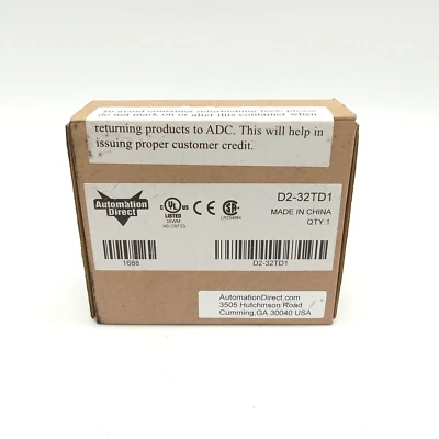Automation Direct D2-32TD1 Output Module -Factory Sealed - Image 1 of 3