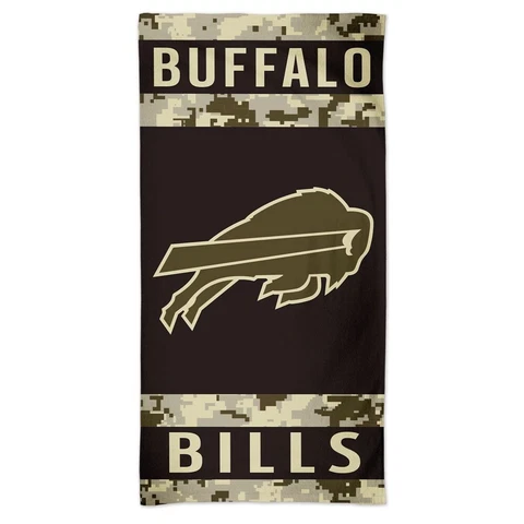 BUFFALO BILLS DIGITAL CAMO 30"X60" SPECTRA BEACH TOWEL NEW WINCRAFT 👀 Cover
