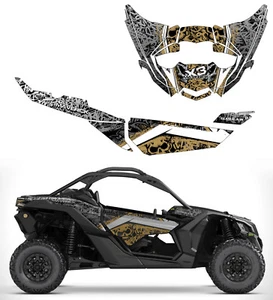 Can Am Maverick X3 MXVEC 013 Decal Graphic Kit Wraps 4x4 Off Road - Foto 1 di 10