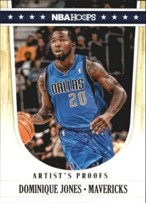 2011-12 Panini NBA Hoops #41 Dominique Jones Dallas Mavericks NM Artist's Proofs - Image 1 of 2