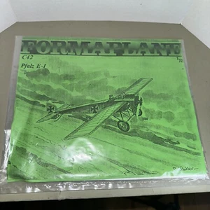 Formaplane  1:72 Vacuum Formed Pfalz E-1 Airplane Model Kit - Sealed - Picture 1 of 10