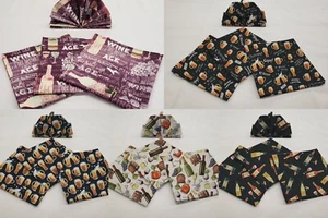 Beer or Wine Cloth Napkins (5 Patterns Available) - Picture 1 of 6