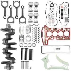 N20 2.0 Engine Overhaul Rebuild Kit Crankshaft ConRods Piston Gasket Kit For BMW - Picture 1 of 16
