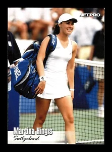 MARTINA HINGIS 2003 NetPro 12 Rookie Card RC Switzerland Swiss Pro Tennis Player - Picture 1 of 1