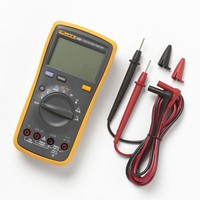 FLUKE 15B+ F15B+ Auto Range Digital Multimeter Tester DMM With TL75 Test Leads