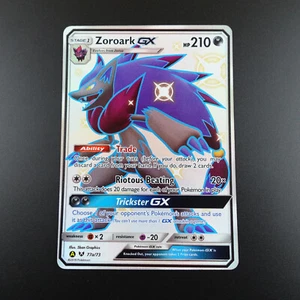 Zoroark GX 77a/73 Promo Shining Legends Holo Full Art Pokemon Card - Picture 1 of 8
