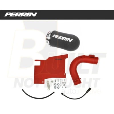 Perrin Subaru WRX rojo admisión de aire frío se adapta a 2015-2021 FA20 Inc. filtro de espuma en aceite Foto 1 de 4
