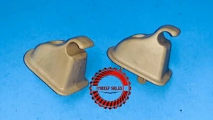 OEM 97-01 Ford F150 F250 Expedition Excursion Sun Visor Sunvisor Clip PAIR - TAN - Picture 1 of 2
