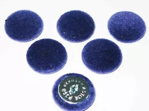 LILA BLAUE SAMTKNÖPFE 23 mm & 19 mm POLSTER - HANDWERK - WEICHE MÖBEL B121 - Bild 1 von 3