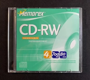 Memorex 700MB 80-Minute CD-RW - Picture 1 of 1