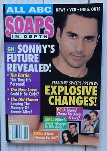 ABC Soaps In Depth Maurice Benard Sonny GH Kevin Lucy PC February Sweeps 1999 - Picture 1 of 1