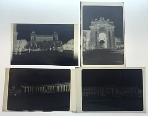 4 Negativos de Italia Segunda Guerra Mundial/Sei ~ Militar, Ciudad del Vaticano, Porta Lambertina - Imagen 1 de 5