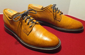FRYE Men's Oxford Dress Shoes Size 11 D Golden Brown Leather #8011470 Rare NICE - Picture 1 of 13