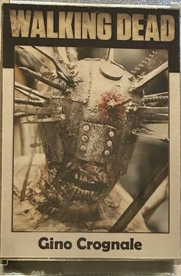 🔥☠️ Ходячие мертвецы автограф GINO CROGNALE как «Уинслоу» шипованный ходок🔥 - Изображение 1 из 3